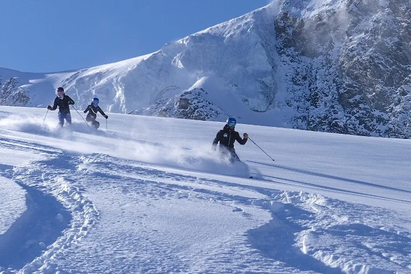 Saas Fee safest family ski resort