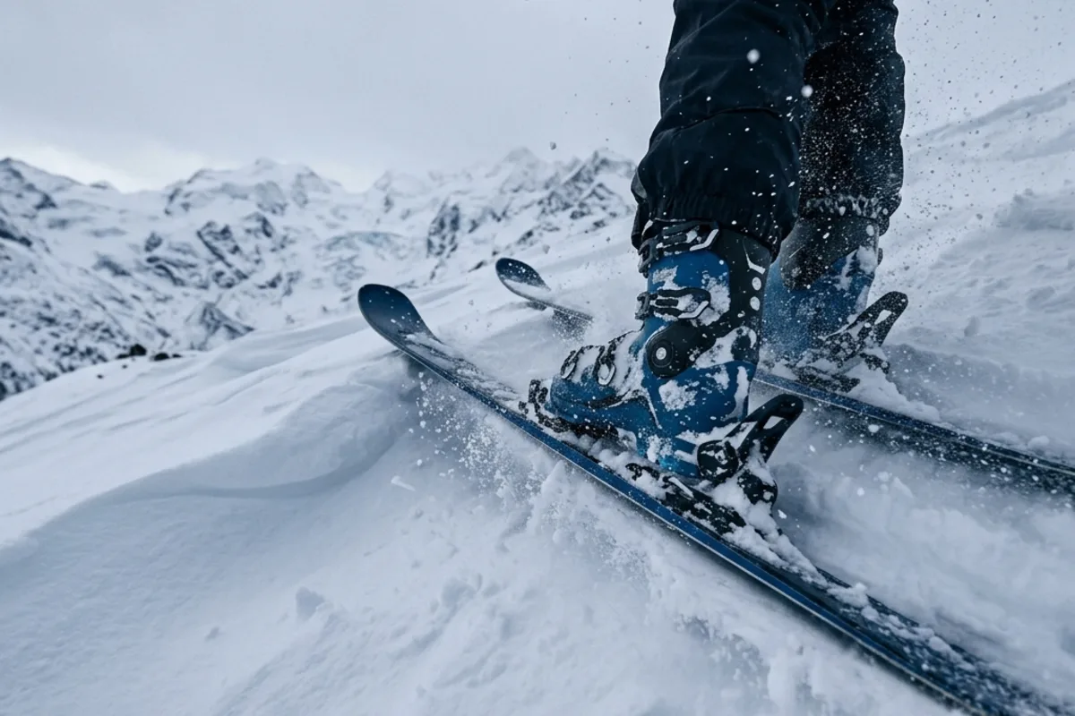 Intro to Off-Piste lesson Saas-Fee
